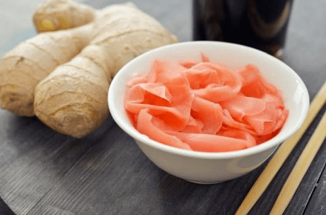 Jengibre en escabeche