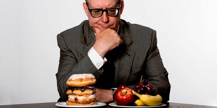 Alimentos nocivos y beneficiosos para la potencia masculina.